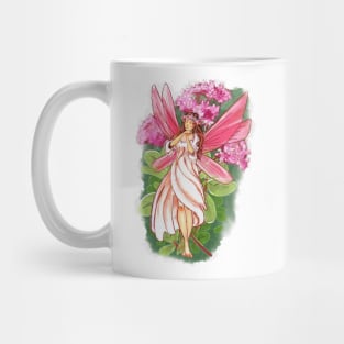 Sweet Marjoram Fairy - watercolour illustration Mug